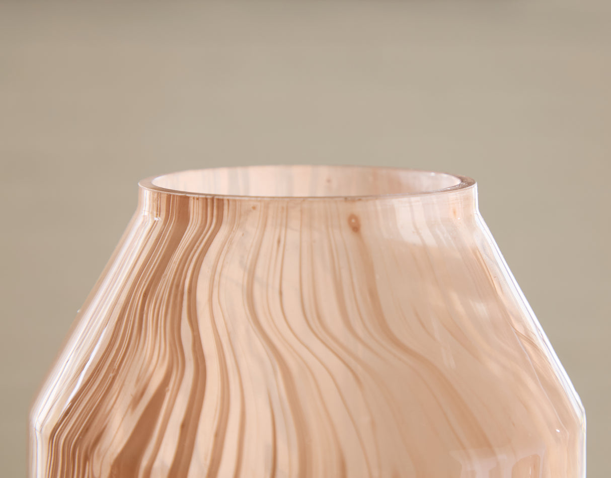 Dushby Blush Pink Vase from Ashley - Luna Furniture