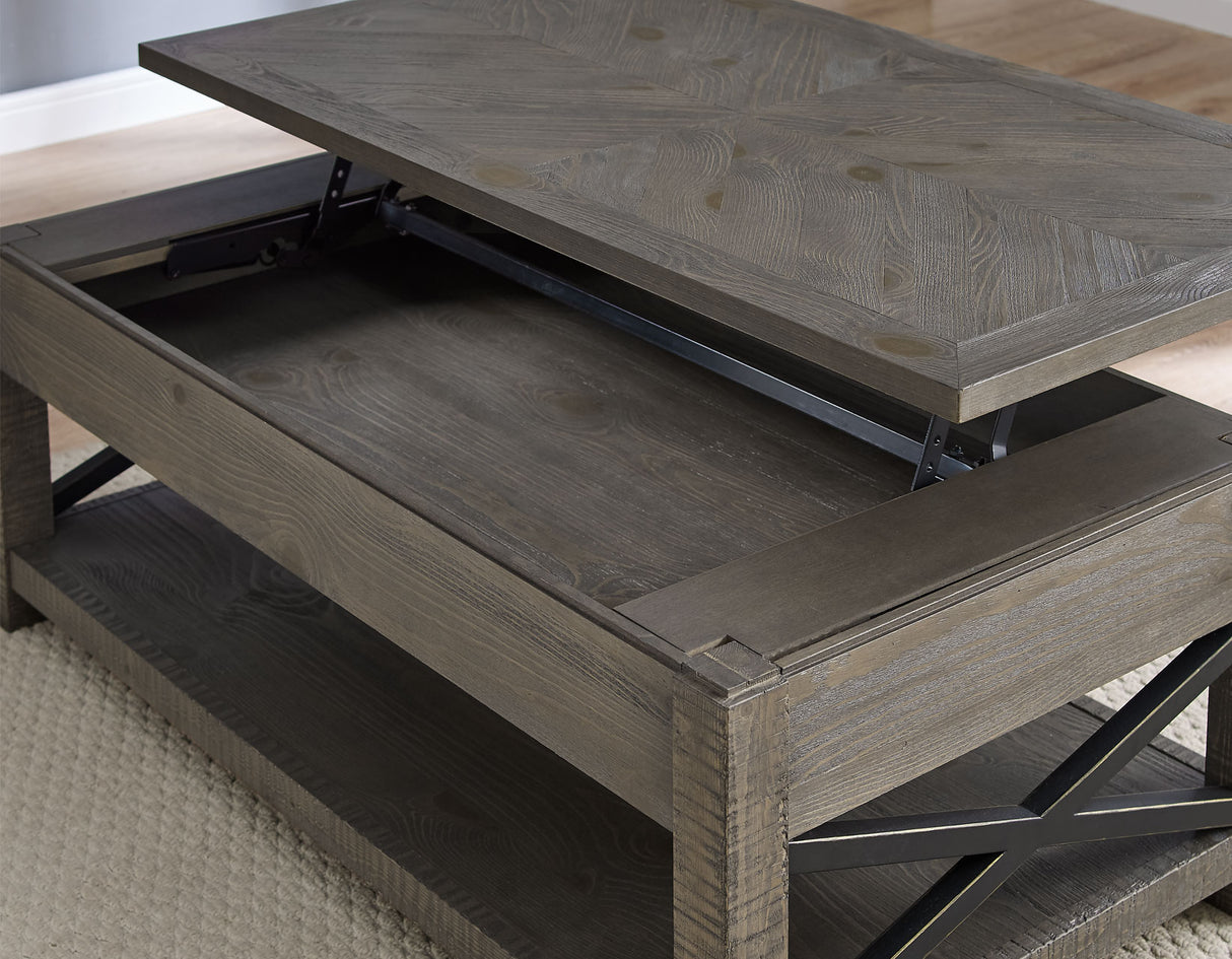 Dexter Castered Lift-Top Cocktail Table from Steve Silver - Luna Furniture