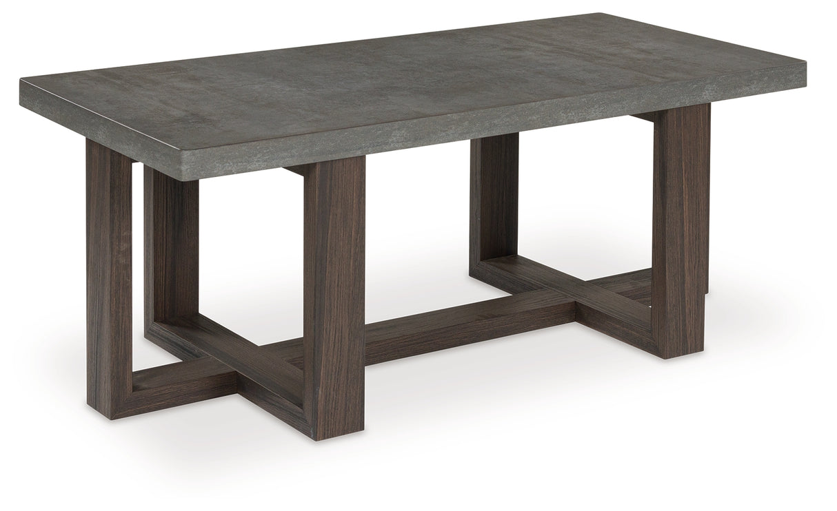 Dynnford Gray/Brown Table (Set of 3) from Ashley - Luna Furniture