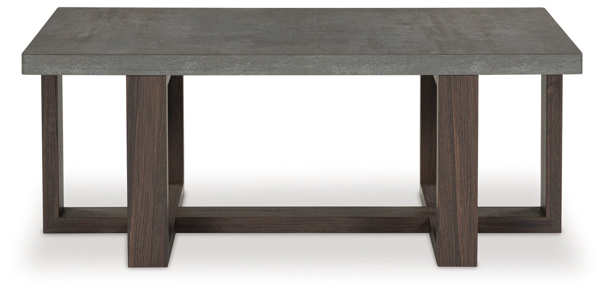 Dynnford Gray/Brown Table (Set of 3) from Ashley - Luna Furniture