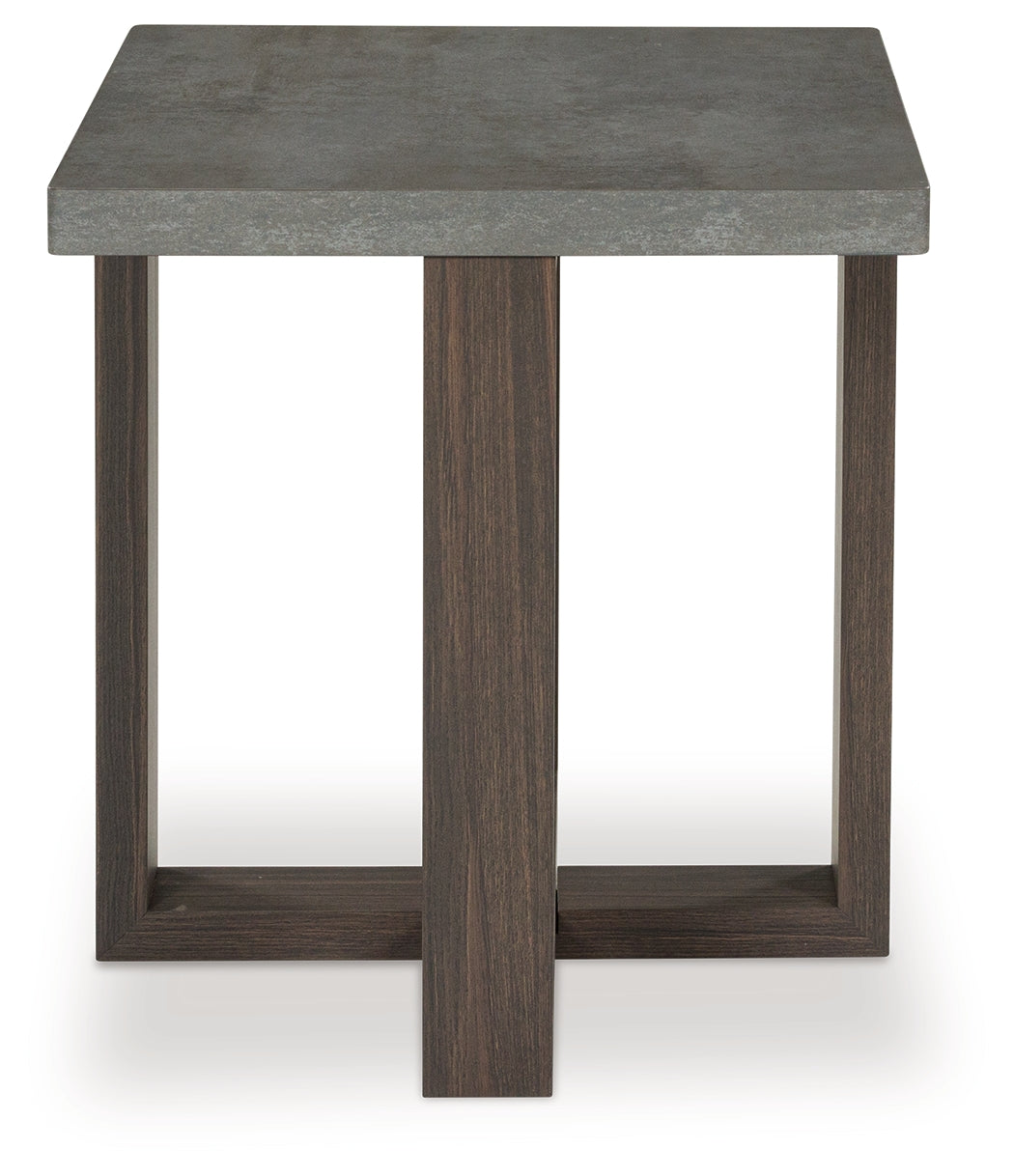 Dynnford Gray/Brown Table (Set of 3) from Ashley - Luna Furniture