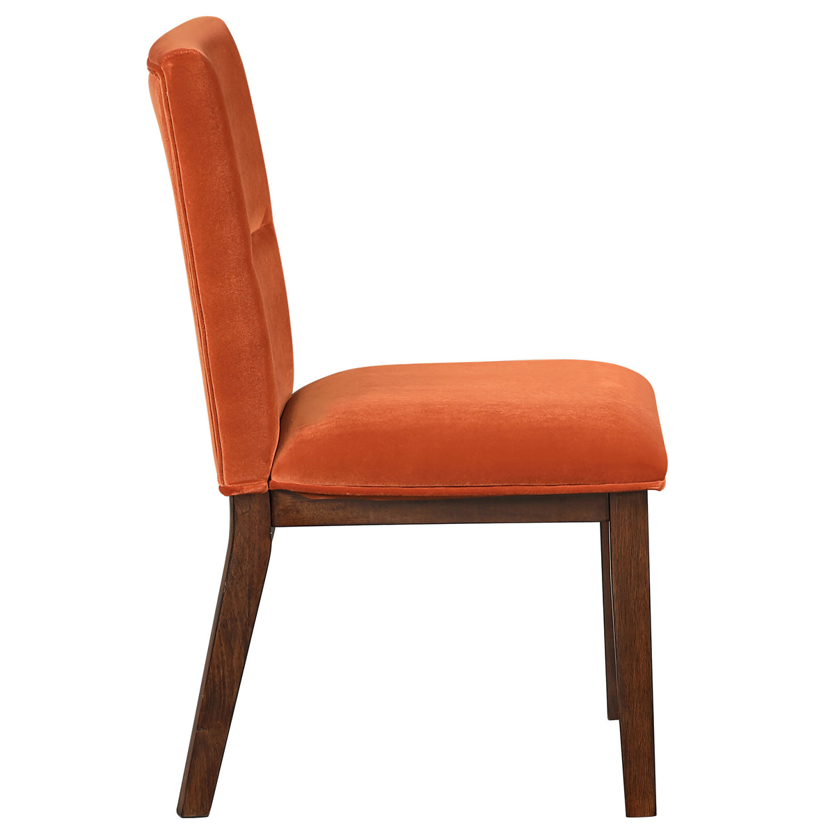Zen 5-Piece Dining Set with Orange Velvet Chairs from Steve Silver - Luna Furniture