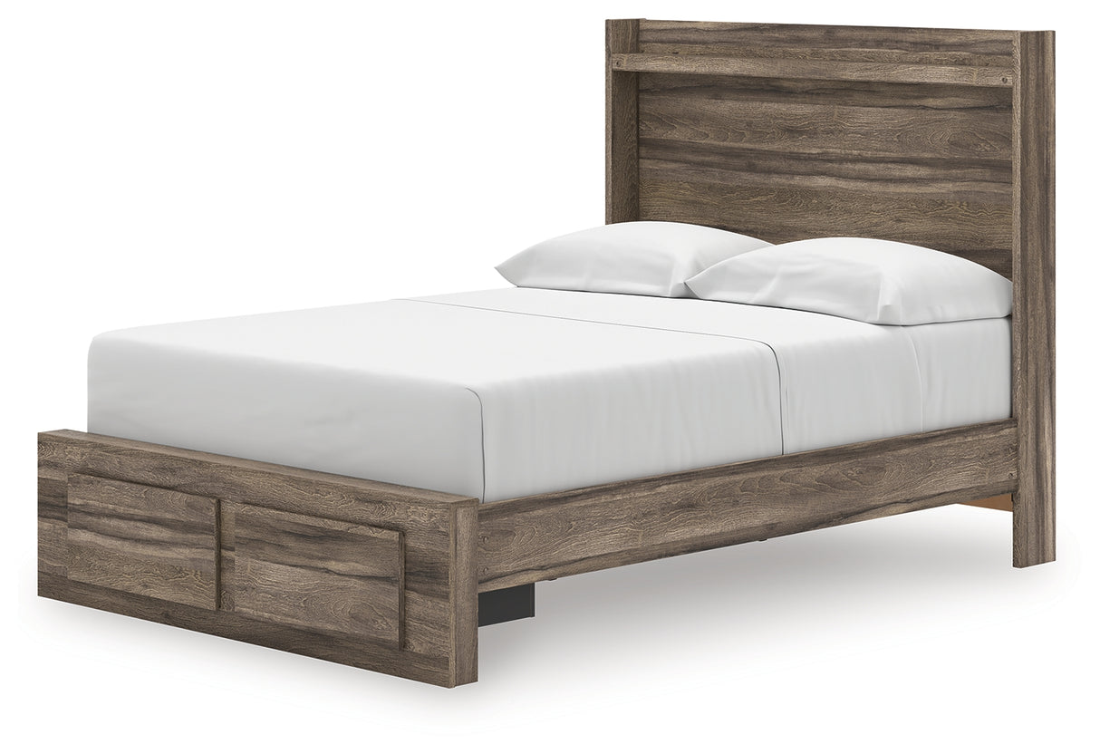 Elbrim Full Panel Storage Bed, Dresser and Mirror from Ashley - Luna Furniture