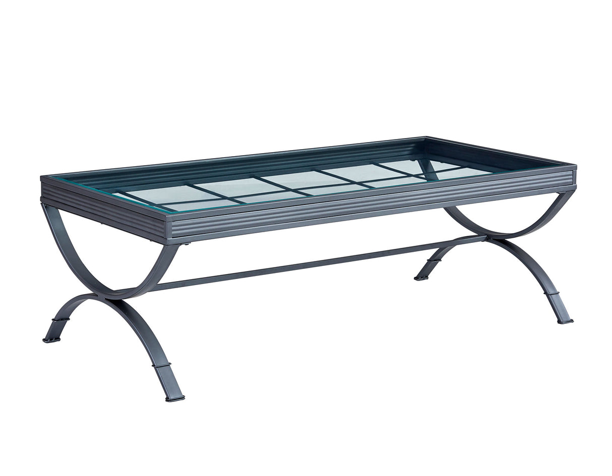 Emerson 3-Pack Set, Silver(Pack Includes Cocktail & 2 End Tables) from Steve Silver - Luna Furniture