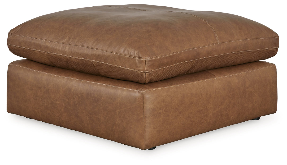 Emilia Caramel 5-Piece Sectional with Ottoman from Ashley Furniture - Luna Furniture
