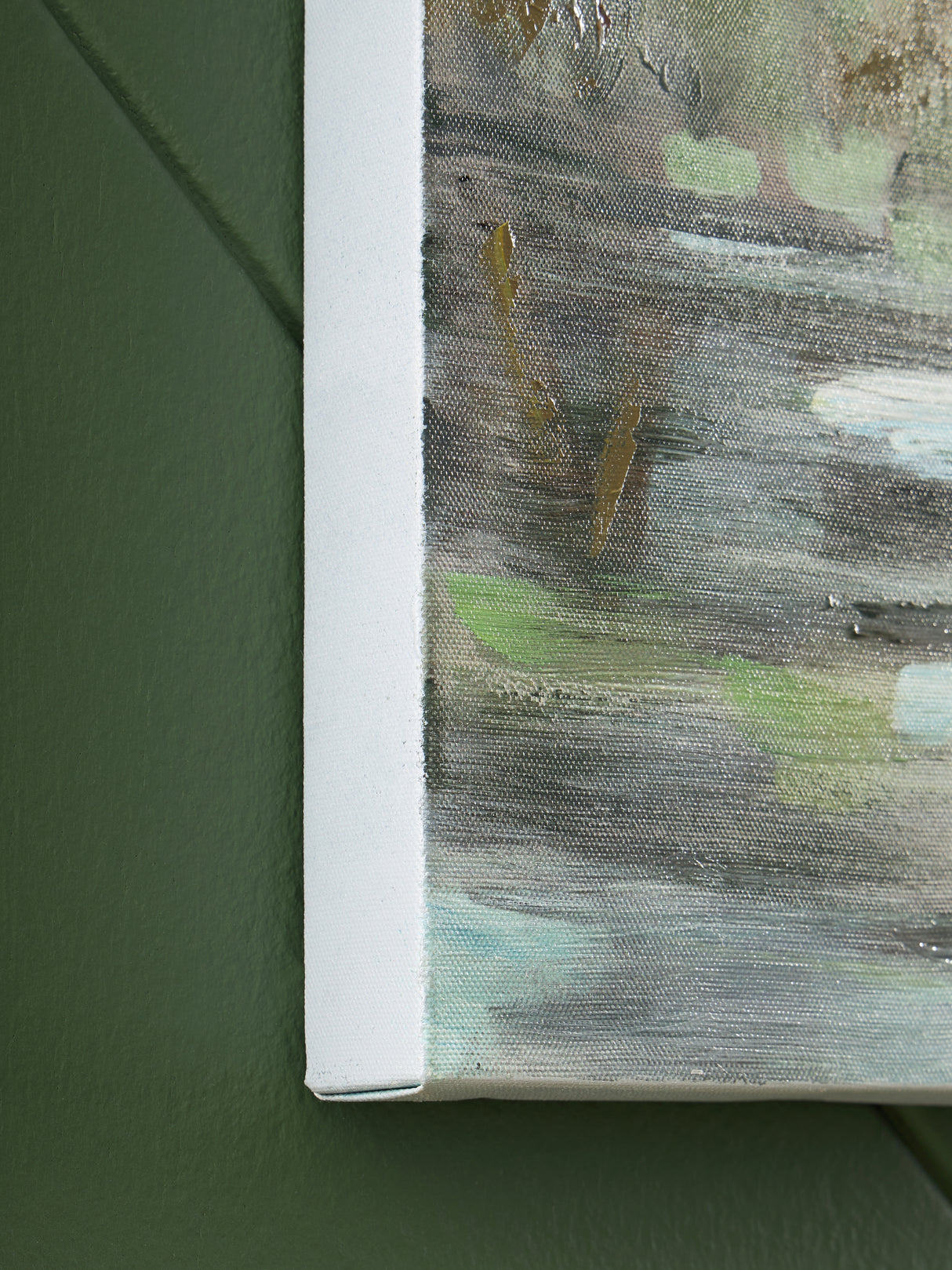 Evermaddick Green/Gray/White Wall Art from Ashley - Luna Furniture