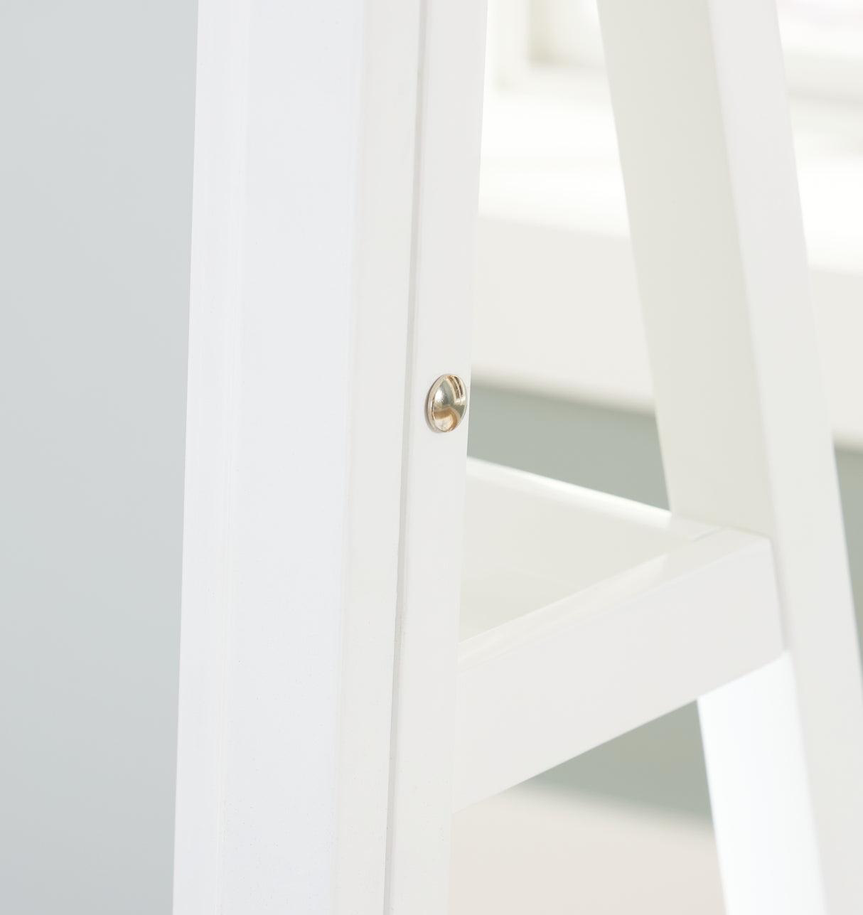 Evesen White Floor Standing Mirror/Storage (Mirror Only) from Ashley - Luna Furniture