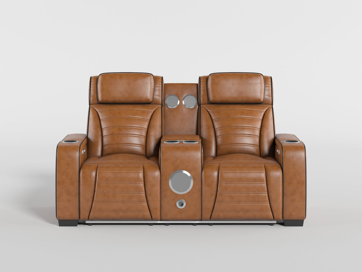 Cyber Gray 2-Piece Power Reclining Living Room Set