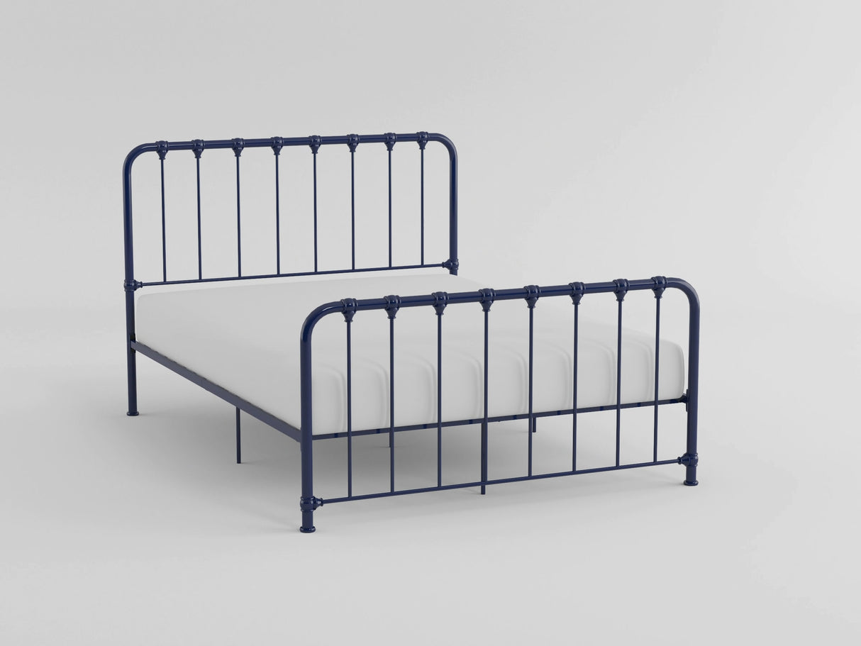 Bethany Orange Queen Metal Platform Bed from Homelegance - Luna Furniture