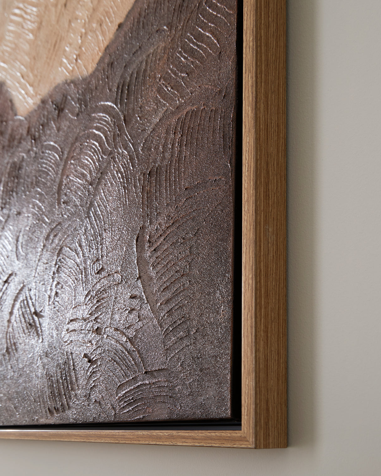 Fanthorne Tan/Brown/White Wall Art from Ashley Furniture - Luna Furniture