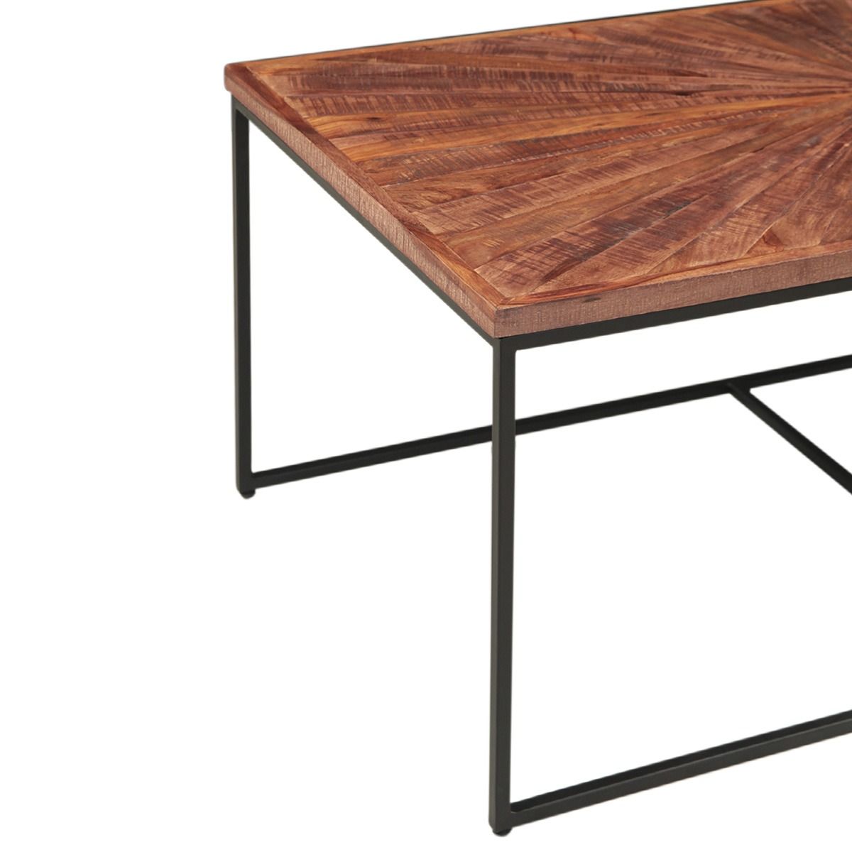 Aster 47" Nesting Coffee Tables in Sunburst Brownstone from Home Trends & Design - Luna Furniture