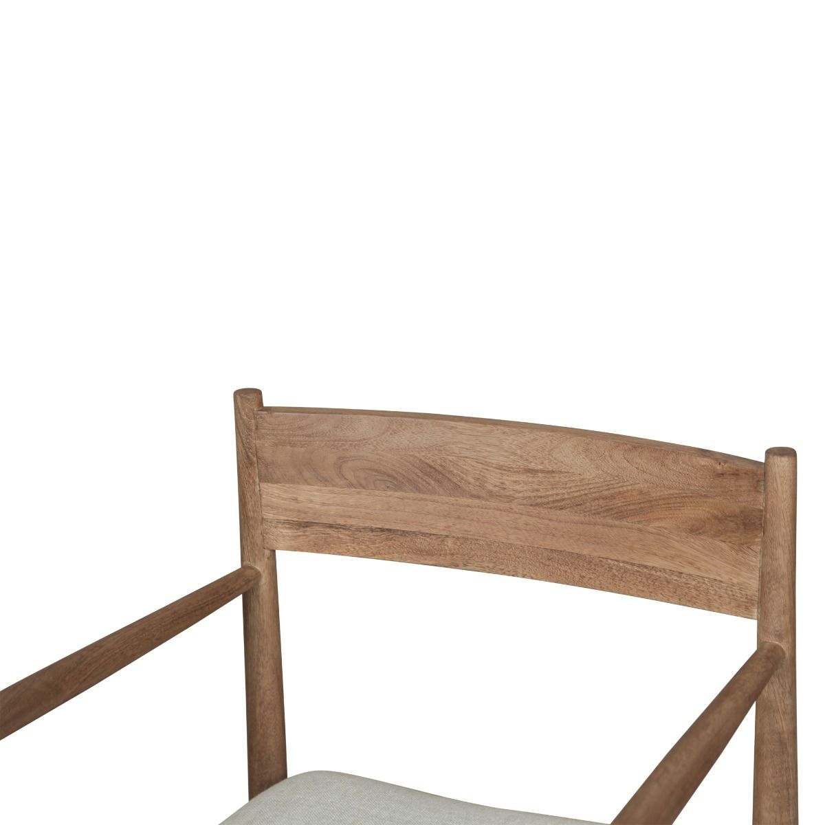 Bijou 22" Upholstered Dining Chair in Natural Brown from Home Trends & Design - Luna Furniture