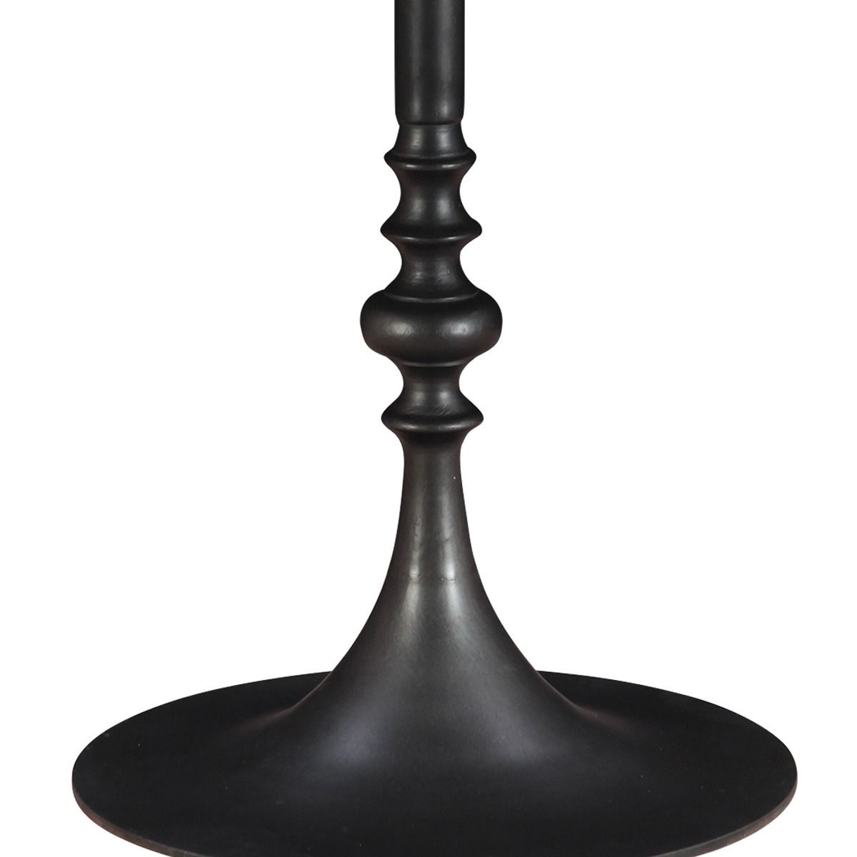 Dauphine 36" Round Bistro Table in Patagonia Marble with Black Base from Home Trends & Design - Luna Furniture