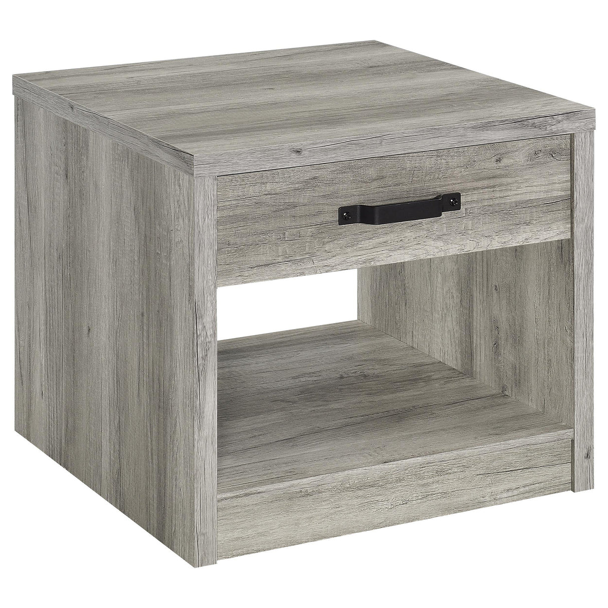 Felix Gray Driftwood 2-Piece Coffee and End Table Set from Coaster - Luna Furniture