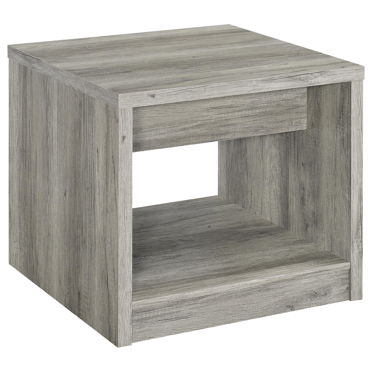 Felix Gray Driftwood 3-Piece Coffee and End Table Set from Coaster - Luna Furniture