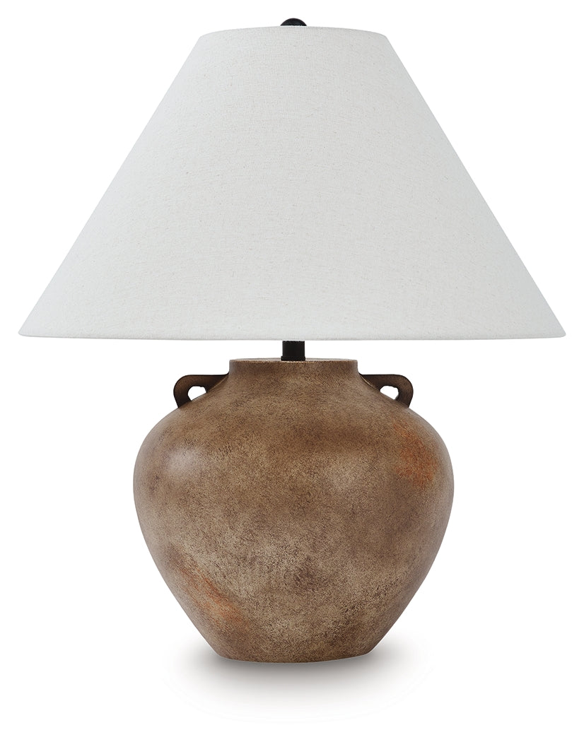 Ferrilby Antique Beige Table Lamp from Ashley - Luna Furniture