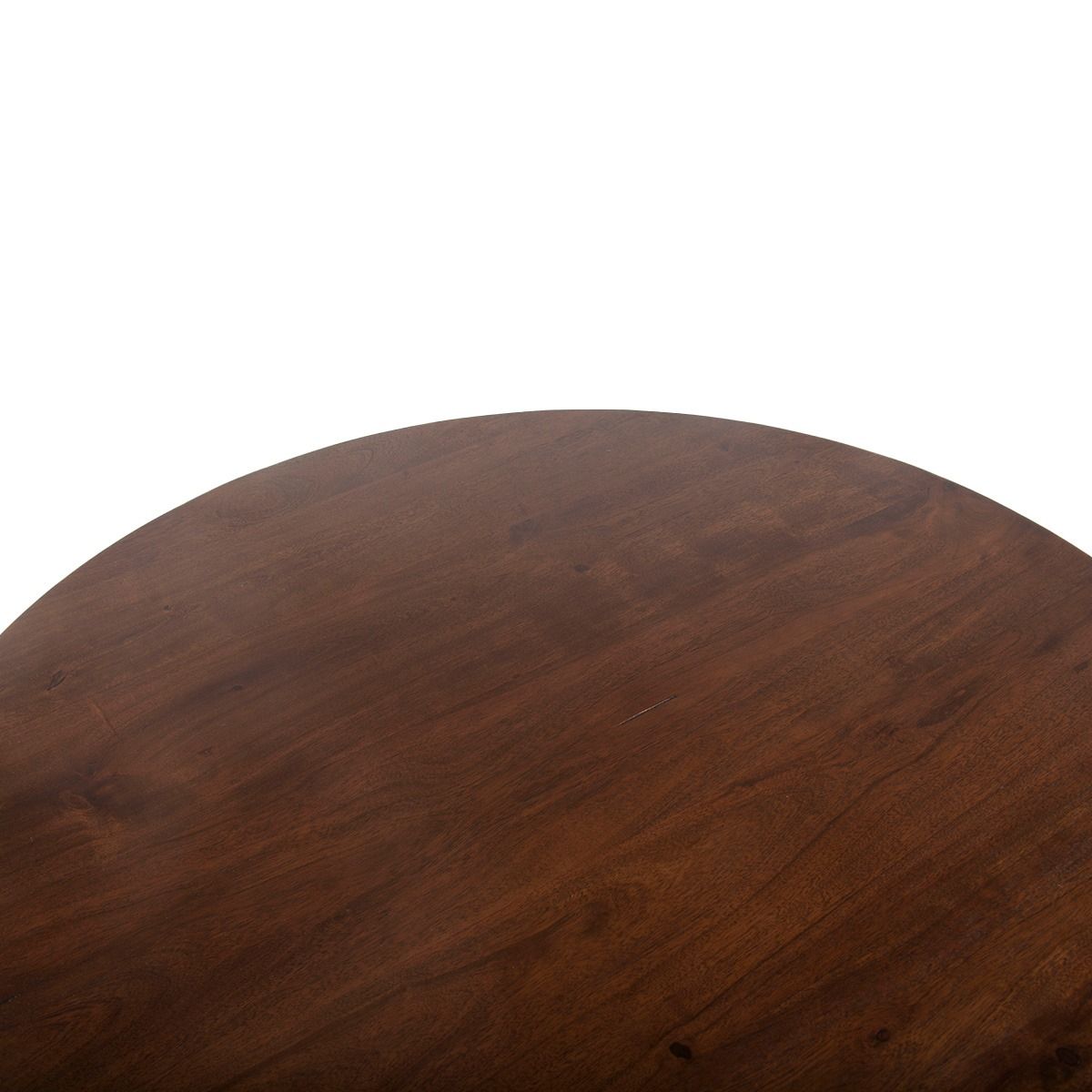Industrial Modern 40" Round Adjustable Table in Walnut from Home Trends & Design - Luna Furniture