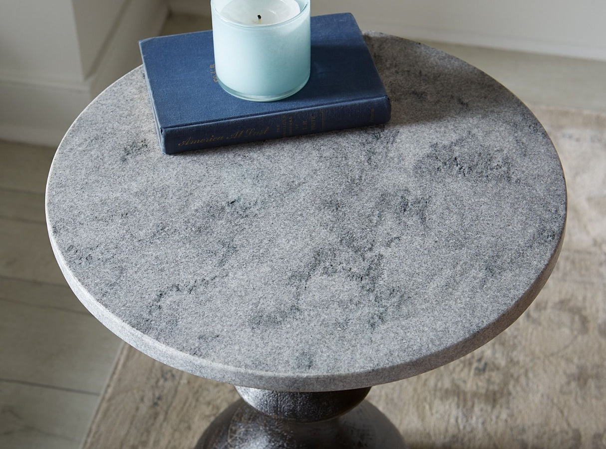 Jaipur Martini 18" Black Side Table from Home Trends & Design - Luna Furniture