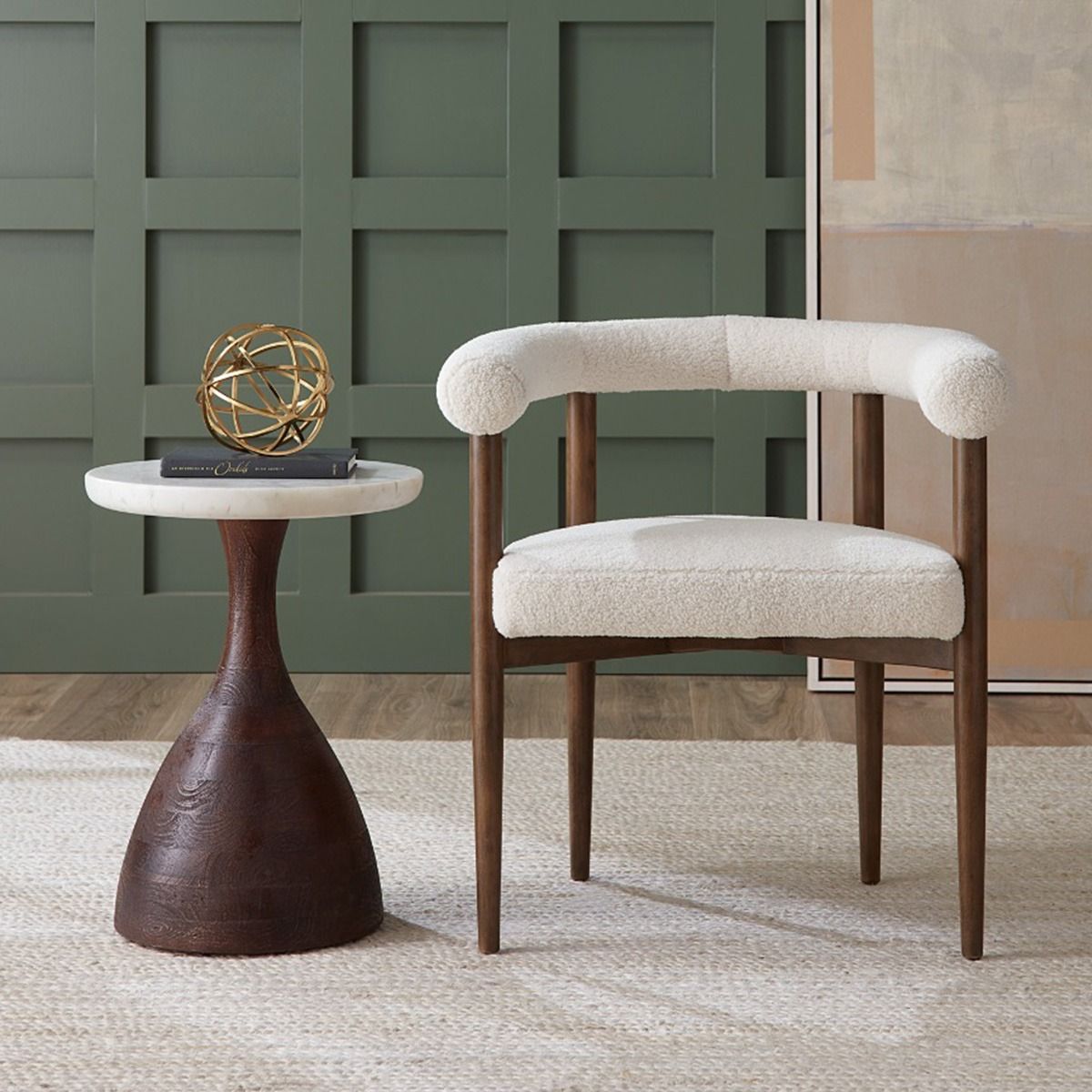 Jaipur Martini 16" Side Table from Home Trends & Design - Luna Furniture