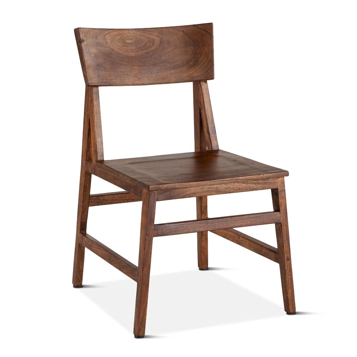 London Loft 19" Dining Chair in Walnut from Home Trends & Design - Luna Furniture