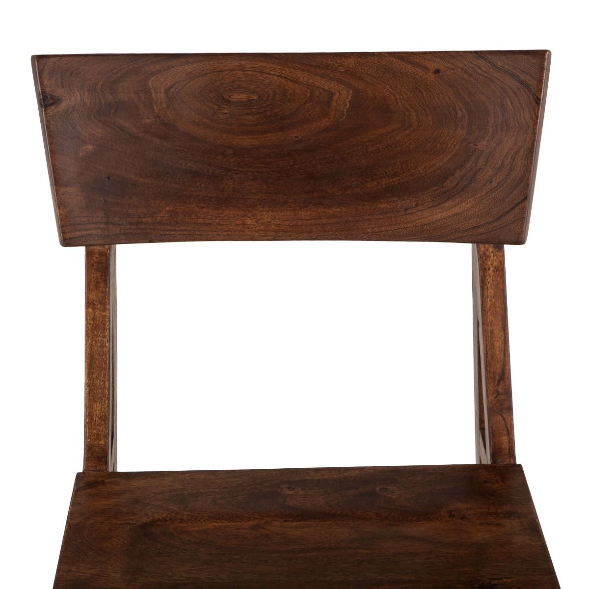 London Loft 19" Dining Chair in Walnut from Home Trends & Design - Luna Furniture