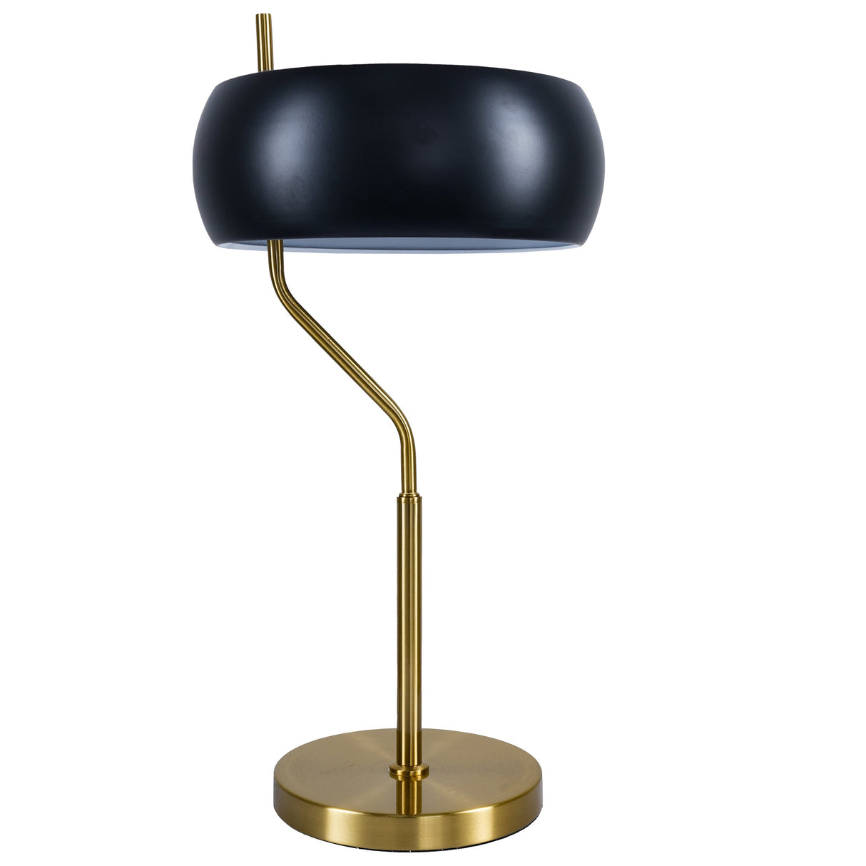 Flux Table Lamp - Black Outer - White Inner from Ashcroft Furniture - Luna Furniture