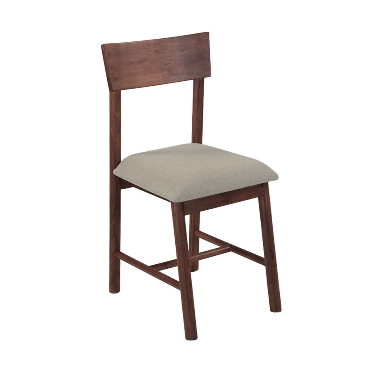 Lenox 18" Upholstered Dining Chair in Walnut from Home Trends & Design - Luna Furniture