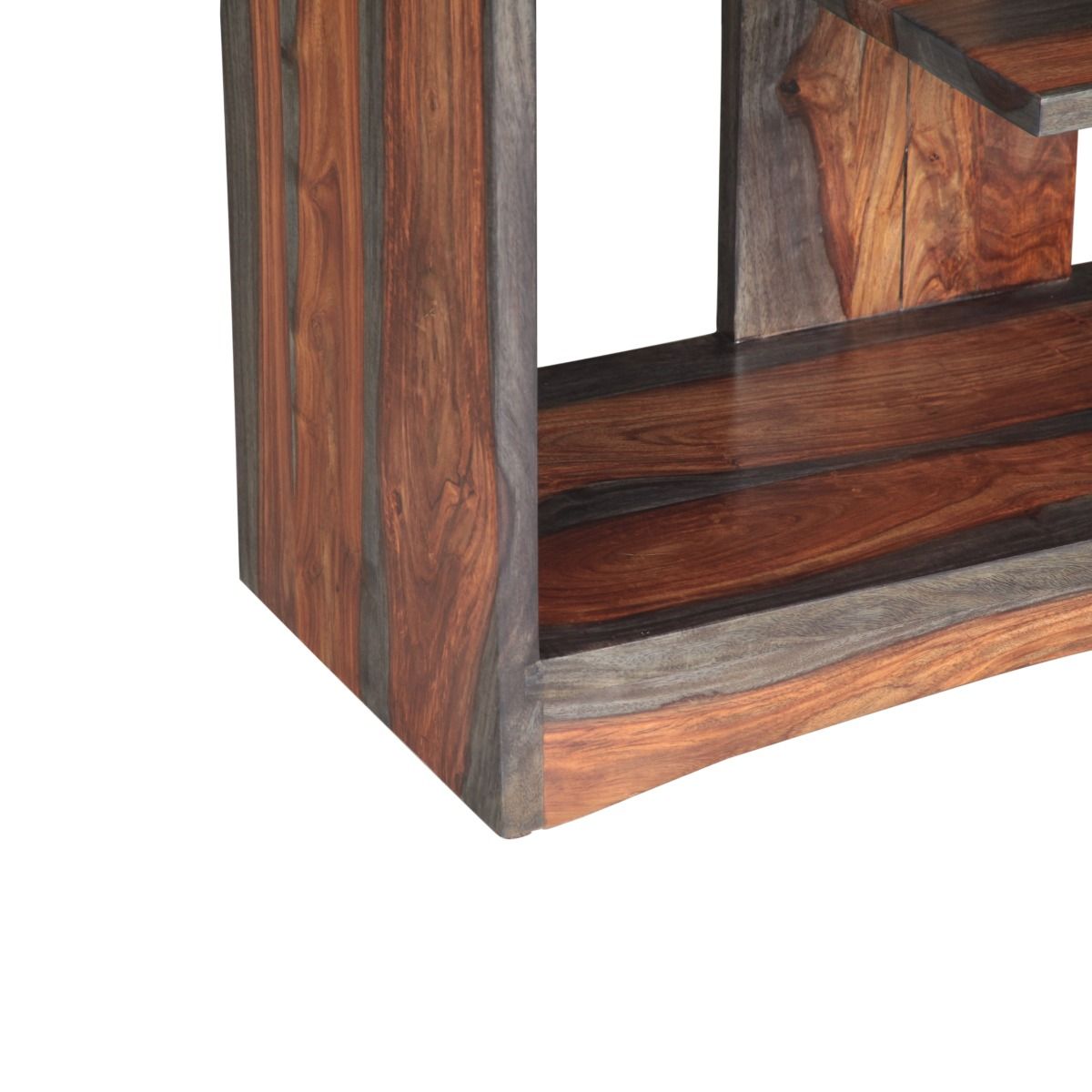 Meridian 34" Open Bookshelf in Capri Sheesham from Home Trends & Design - Luna Furniture