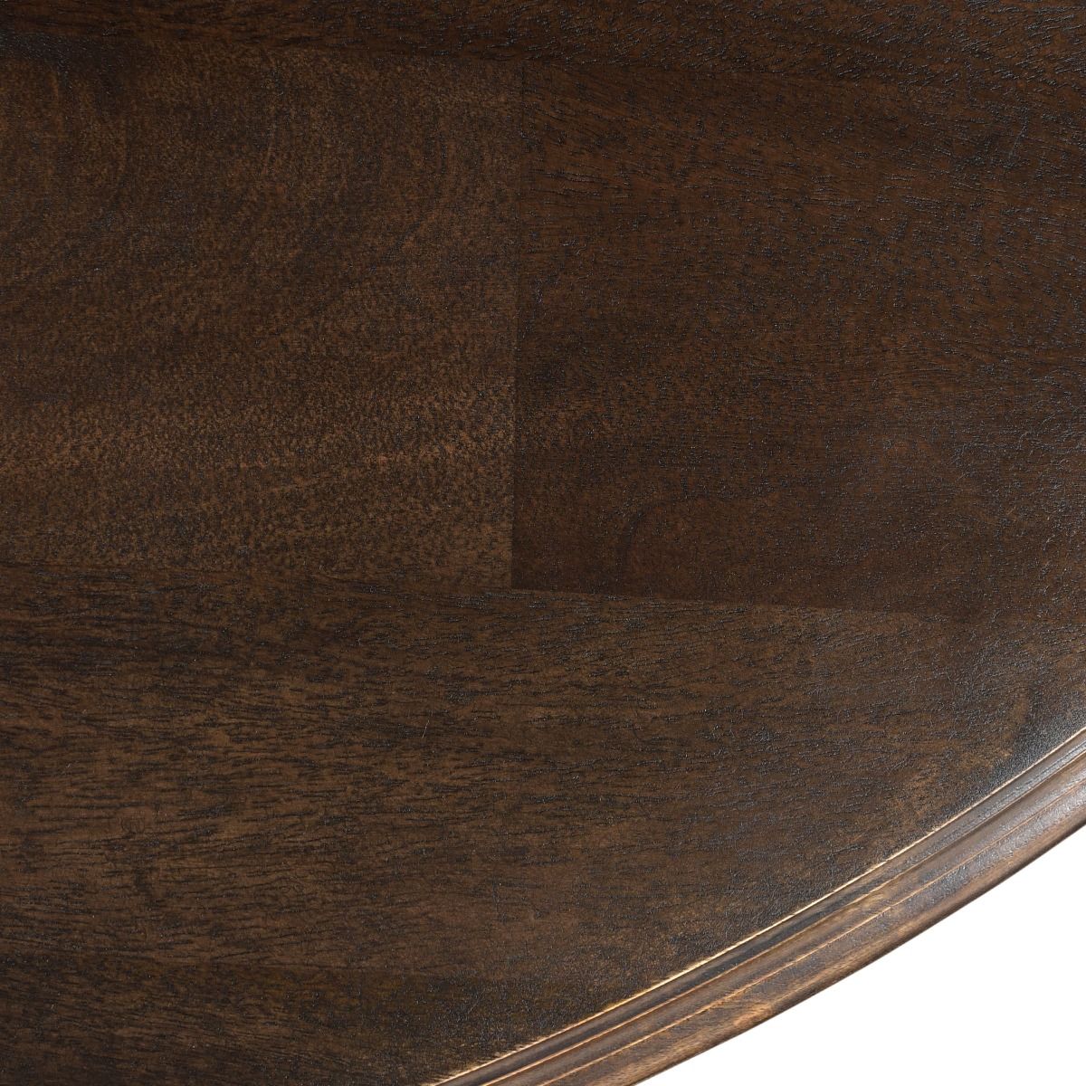 Nimes 72" Round Dining Table in Vintage Brown from Home Trends & Design - Luna Furniture