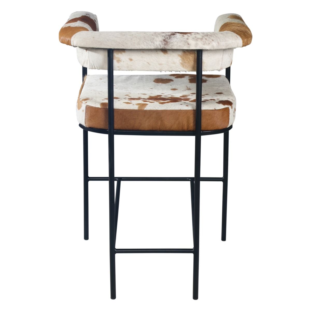 Nola 18" Counter Armchair in Brown Hair on Hide from Home Trends & Design - Luna Furniture