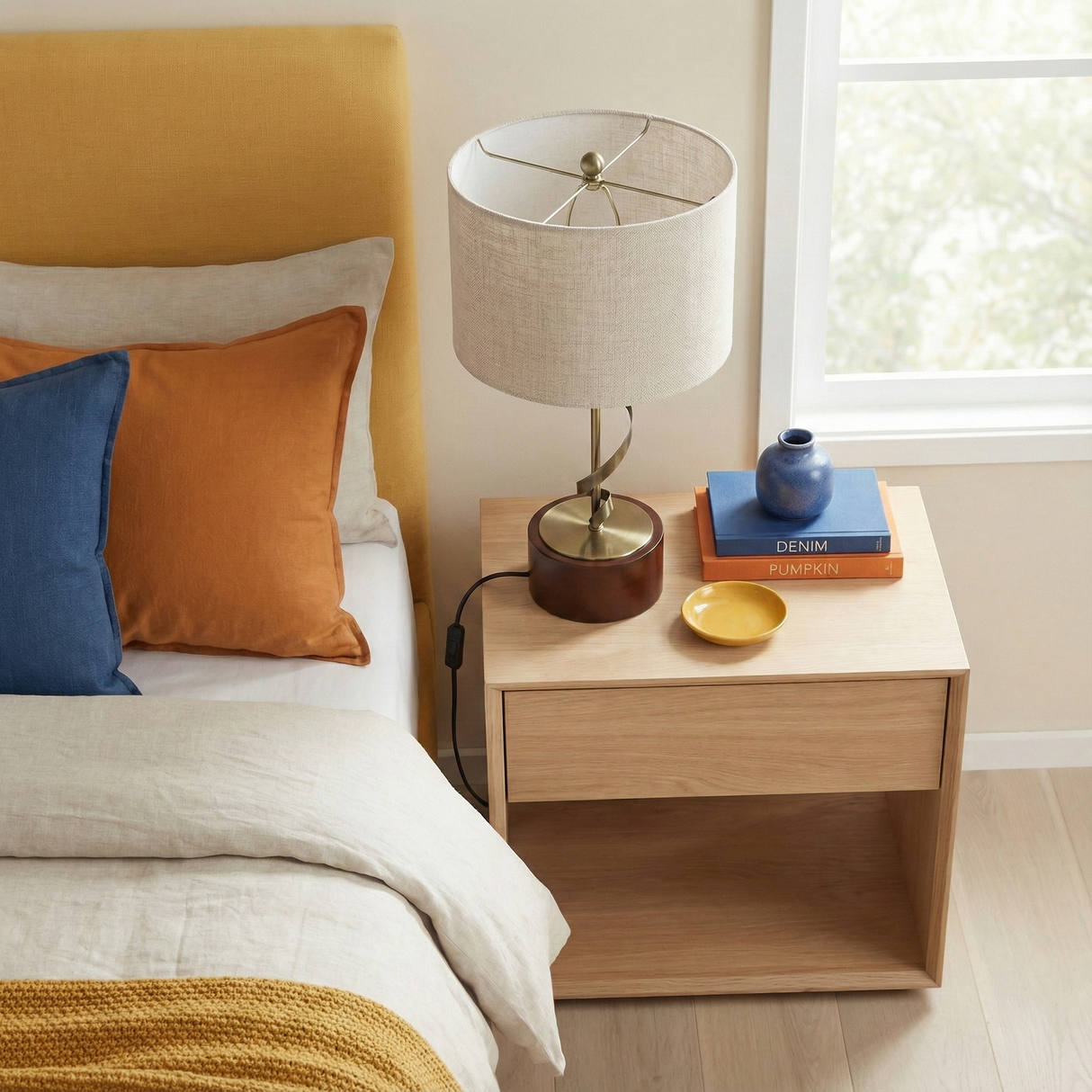 Foundry Twisted Metal Table Lamp from Ashcroft Furniture - Luna Furniture