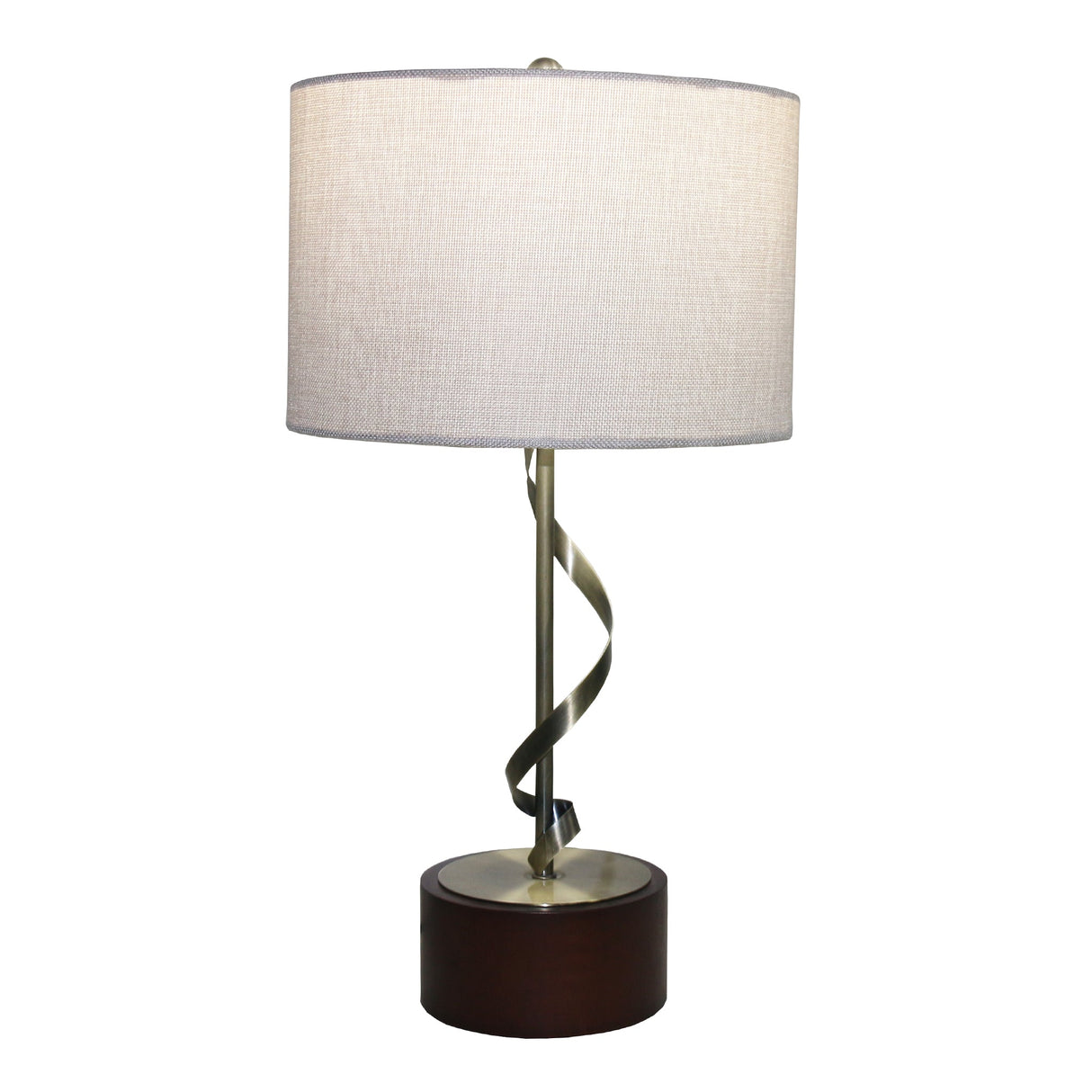 Foundry Twisted Metal Table Lamp from Ashcroft Furniture - Luna Furniture