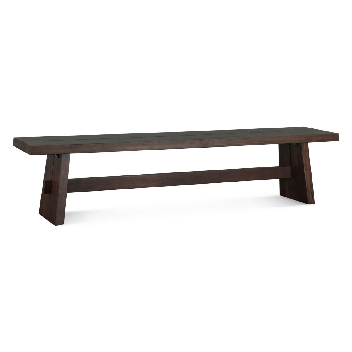Piedmont 79" Bench in Coffee Bean from Home Trends & Design - Luna Furniture