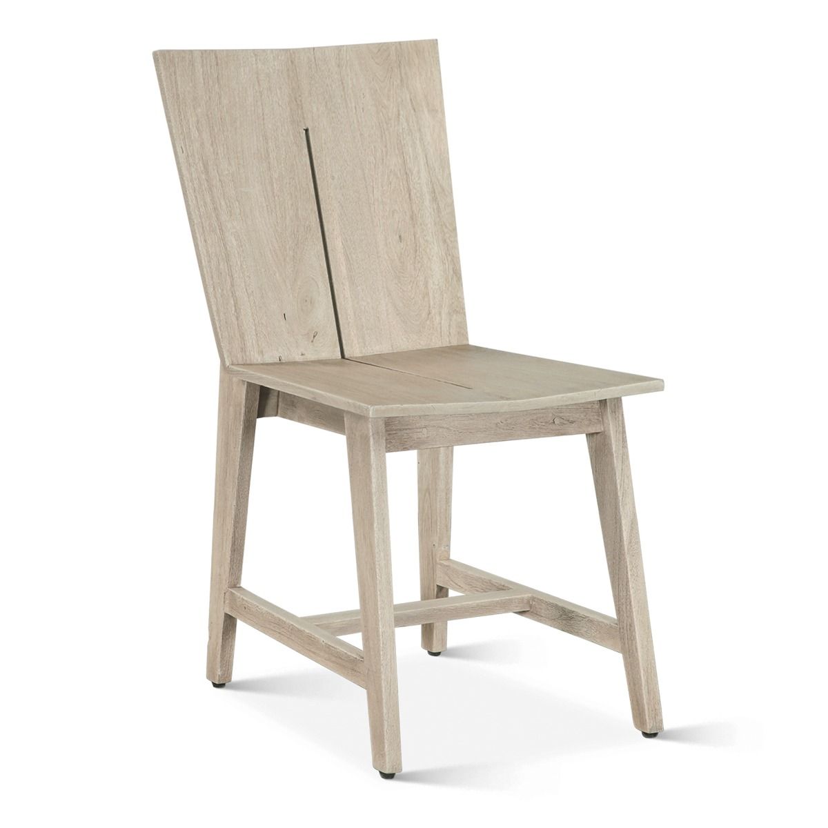 Piedmont 18" Dining Chair in Matte Driftwood, Set of 2 from Home Trends & Design - Luna Furniture