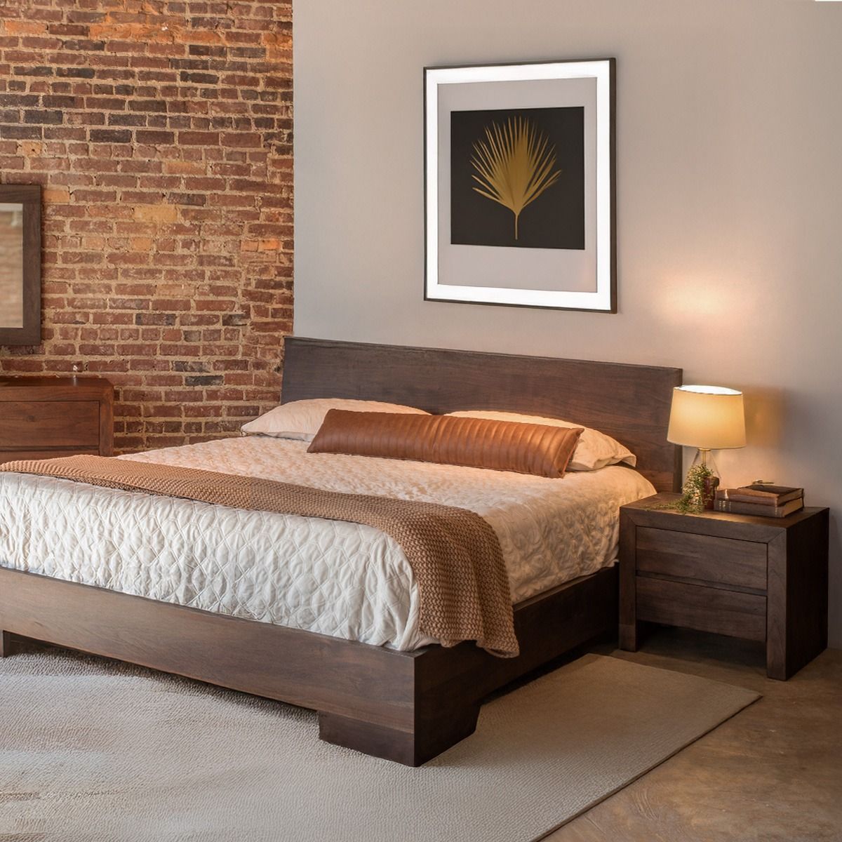 Piedmont 24" Nightstand in Coffee Bean from Home Trends & Design - Luna Furniture