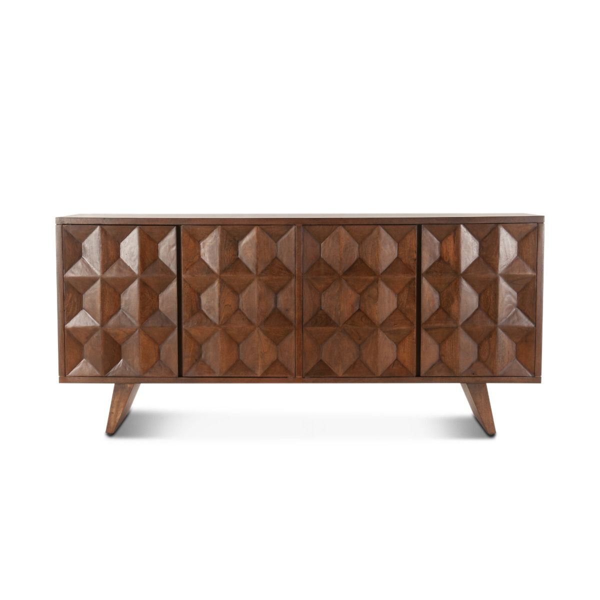 Palermo 70" Sideboard in Matte Brown from Home Trends & Design - Luna Furniture