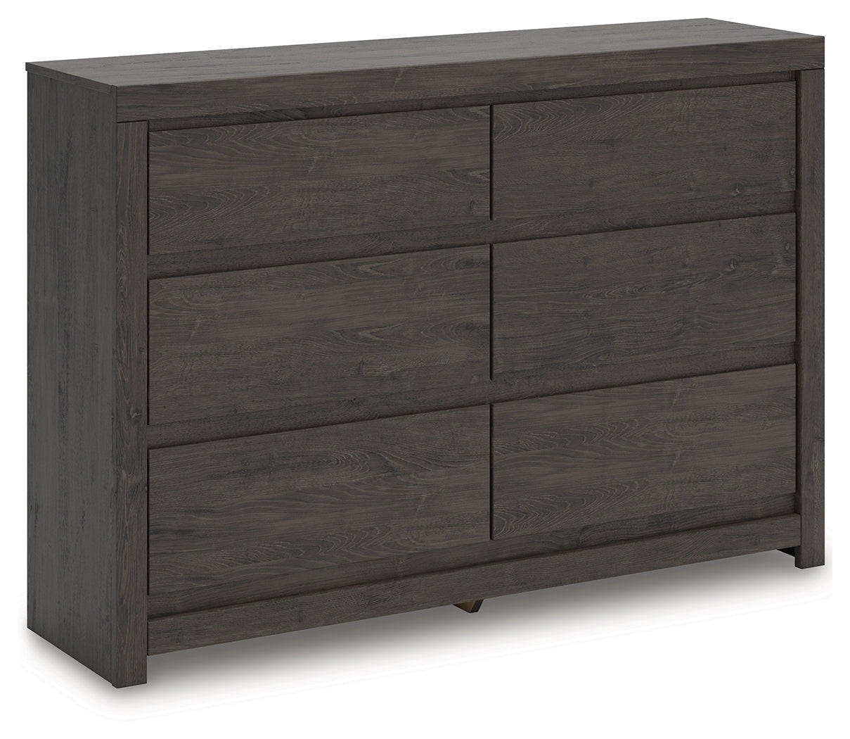Fraluna Queen Panel Bed with Dresser and Nightstand in Charcoal from Ashley - Luna Furniture
