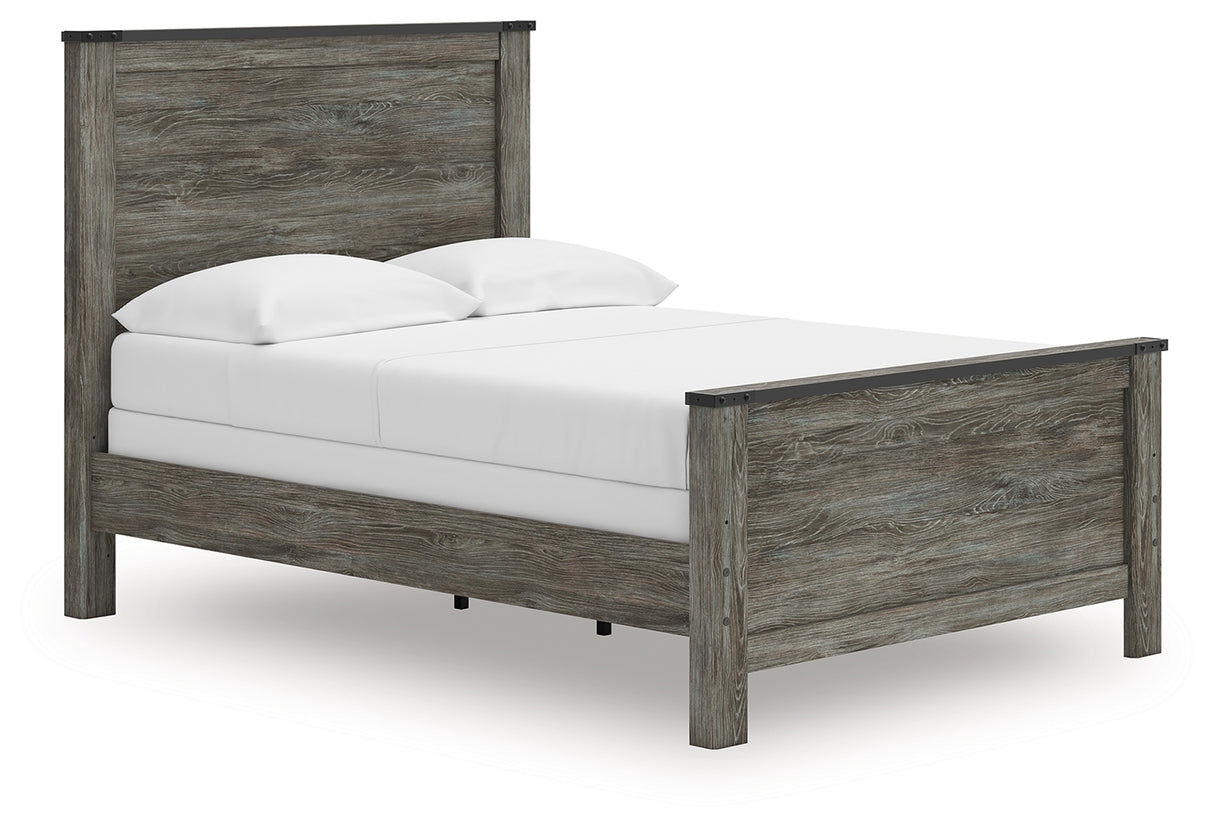 Frandern Full Panel Bed, Dresser and Mirror from Ashley - Luna Furniture