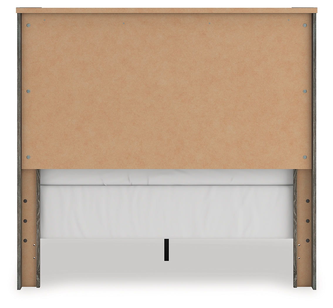 Frandern Full Panel Bed, Dresser and Mirror from Ashley - Luna Furniture