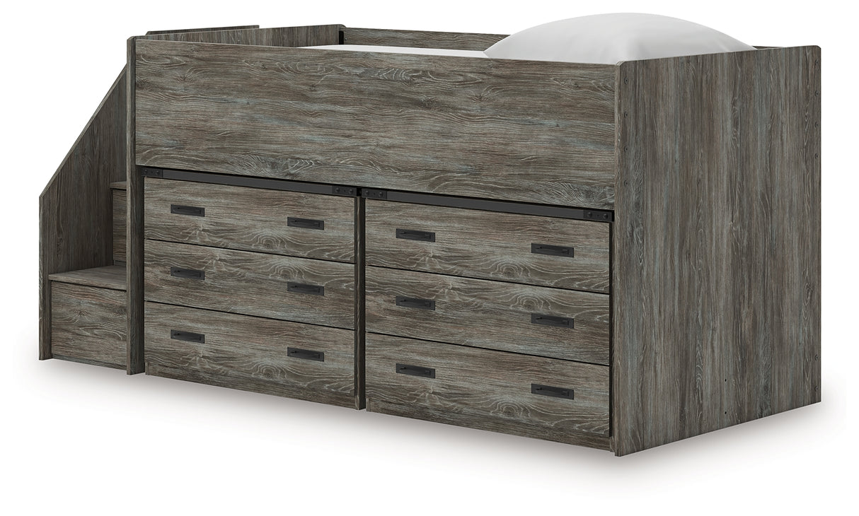 Frandern Twin Loft Bed with Drawer Storage from Ashley - Luna Furniture