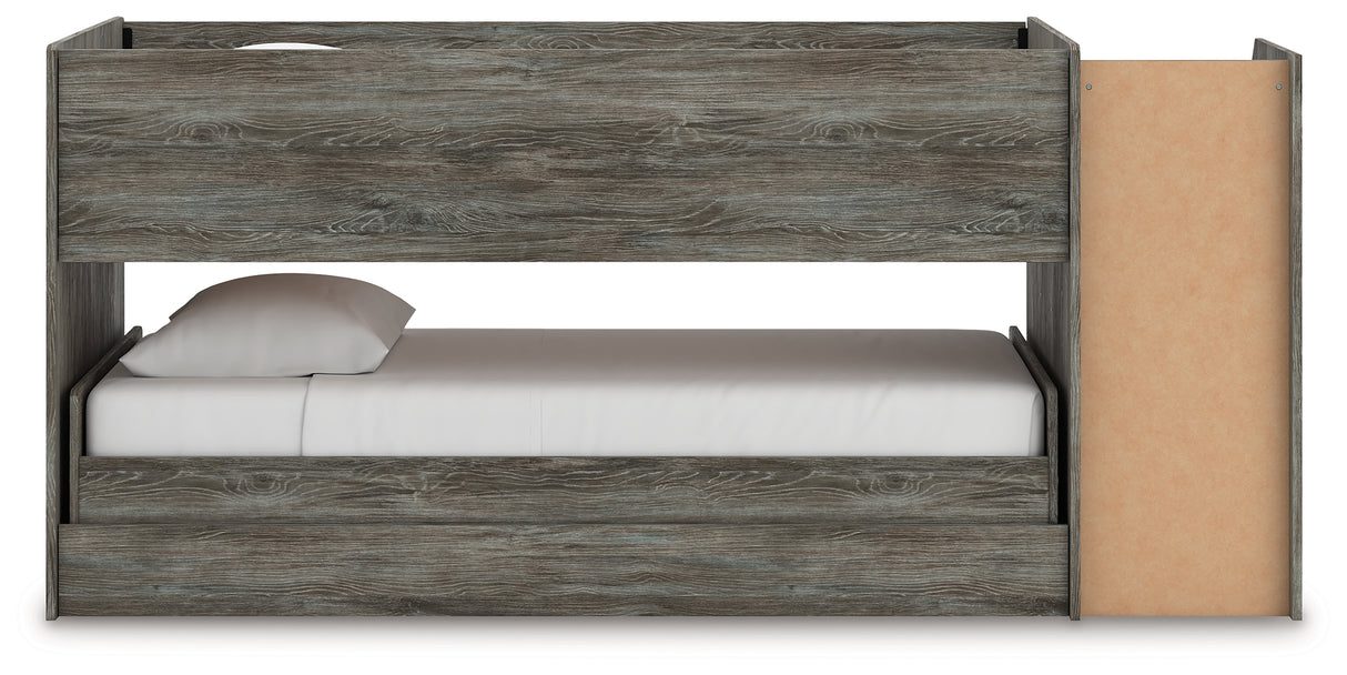 Frandern Twin Over Twin Loft Bed and Mattresses from Ashley - Luna Furniture