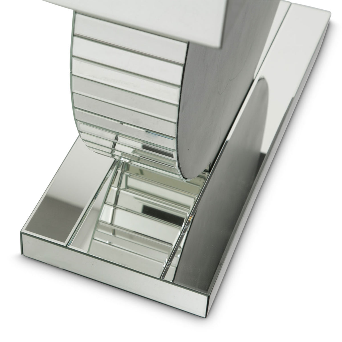 Montreal Infinity Glow Console Table With Led Lights from Michael Amini - Luna Furniture