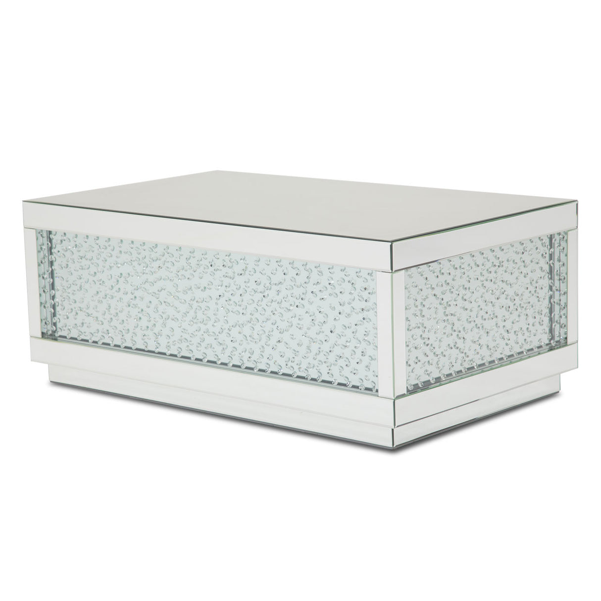 Montreal Crystal Éclat Cocktail Table from Michael Amini - Luna Furniture