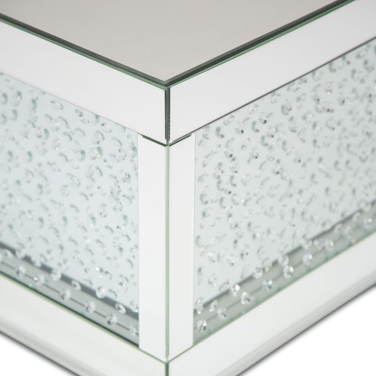 Montreal Crystal Éclat Cocktail Table from Michael Amini - Luna Furniture