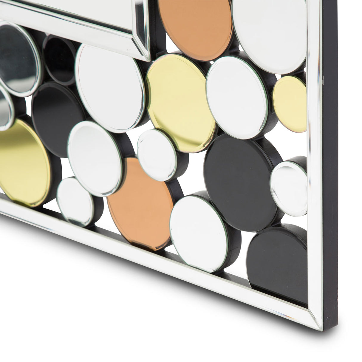 Montreal Mosaic Glow Wall Mirror from Michael Amini - Luna Furniture