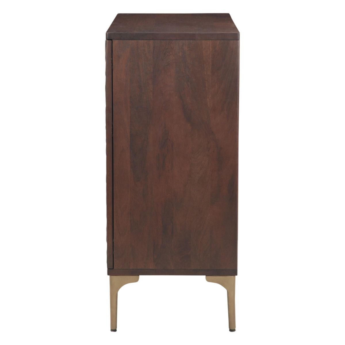 Santa Cruz 39" Bar Cabinet in Two Tone from Home Trends & Design - Luna Furniture