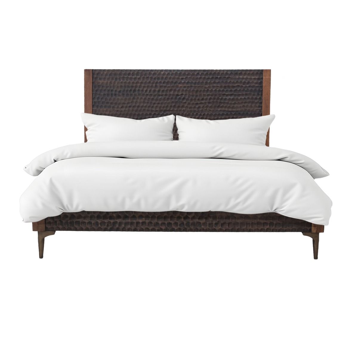 Santa Cruz King Bed in Two Tone from Home Trends & Design - Luna Furniture