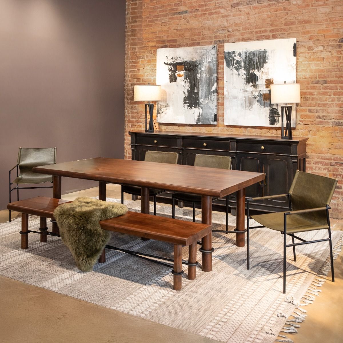 Timbers Lincoln 80" Bench in Vinegar Acacia from Home Trends & Design - Luna Furniture