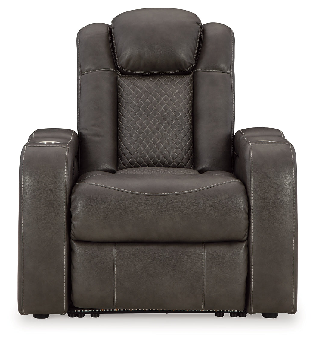Fyne-Dyme Power Reclining Sofa and Power Recliner from Ashley - Luna Furniture