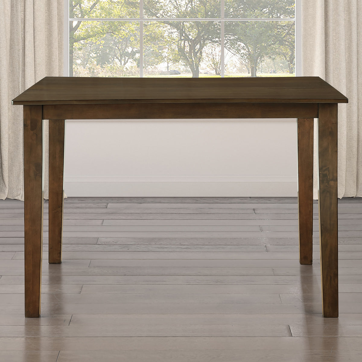 Joplin Walnut 42-54" Counter Table with 12" Leaf from Steve Silver - Luna Furniture